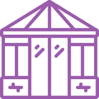 Conservatory Icon purple