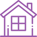 House icon purple